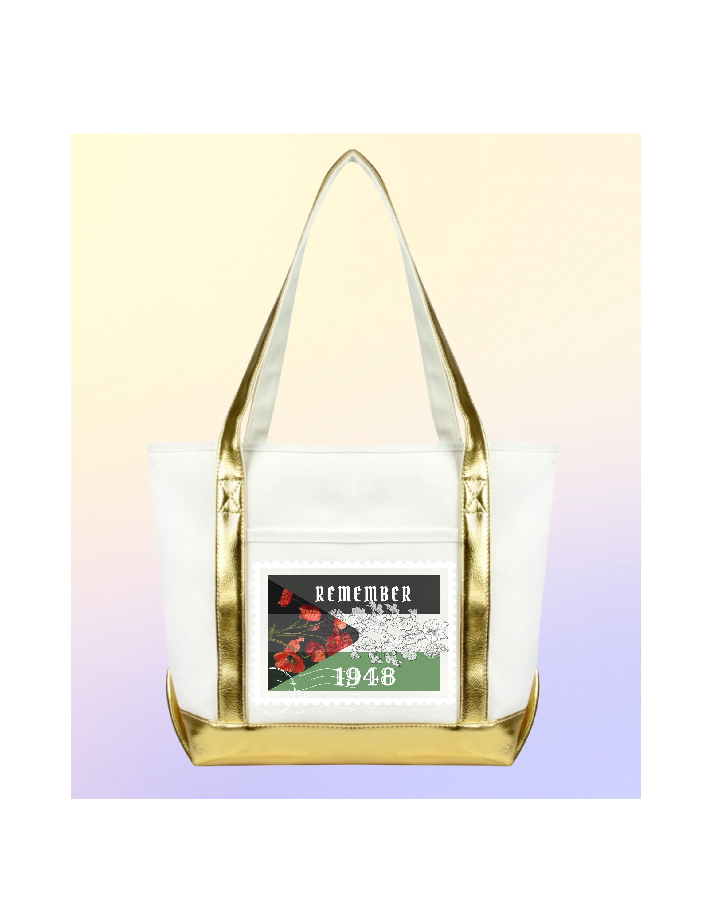 TATREEZ ENVELOPE TOTE BAG